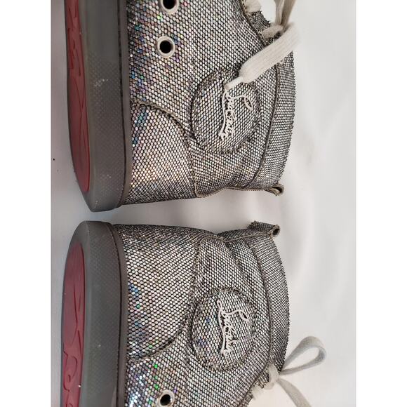 Christian Louboutin bip bip disco ball red sole shoes sneakers 37 COA Authentic - Picture 15 of 16